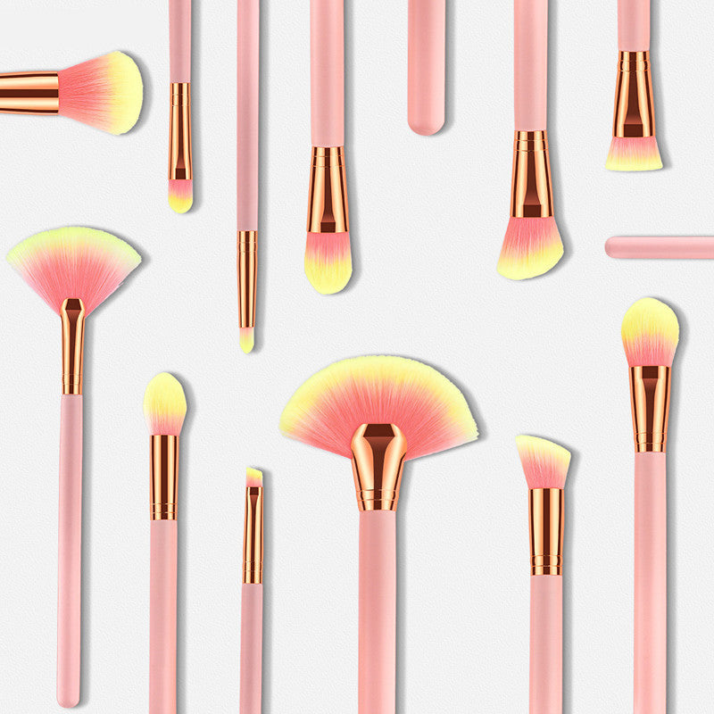 12pcs beauty makeup brushes