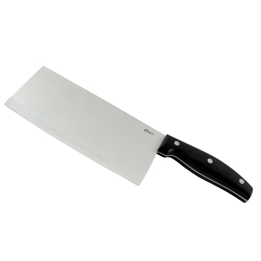 Oster Granger 7 in. Fine Edge Stainless Steel Blade Cleaver LuxuryLifeWay Online Store