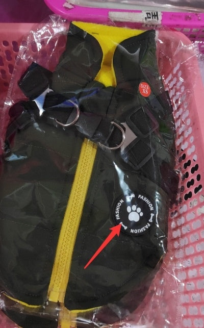 Dog zipper jacket Pets Fashion