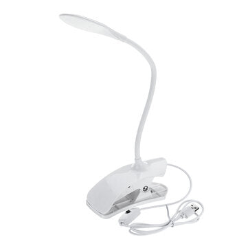 1pcs Flexible LED Desk Clip-on Lamp Bed Beside Eye Protection Reading USB Table Light LuxuryLifeWay Online Store