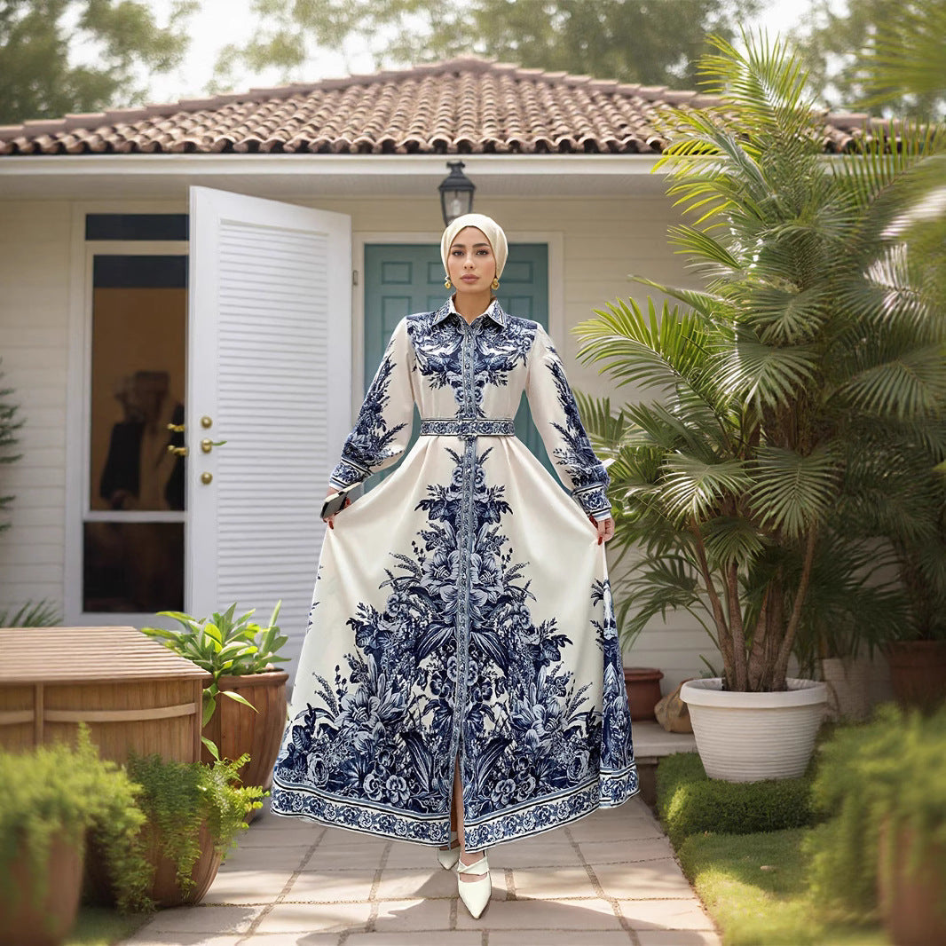 Fashion Printing Dress Women NorixaFashion.com