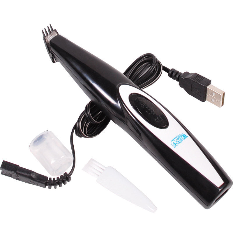 Pet Nail Hair Trimmer Grinder Cat Dog Grooming Tool Electrical Shearing Cutter USB Rechargeable Dog Haircut Paw Shaver Clipper Pets Fashion