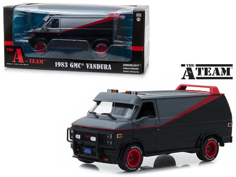 1983 GMC Vandura Van "The A-Team" (1983-1987) TV Series 1/24 Diecast Model Car by Greenlight LuxuryLifeWay Online Store