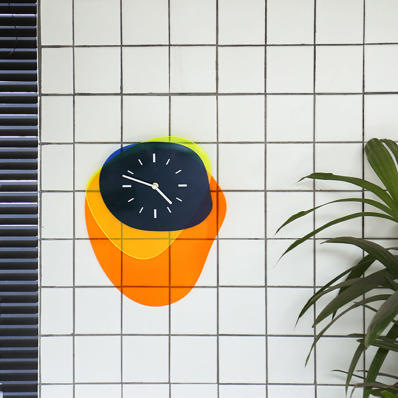 Room Creative Wall Clock Acrylic Personality Home Wall Clock PearlNestDecor.com