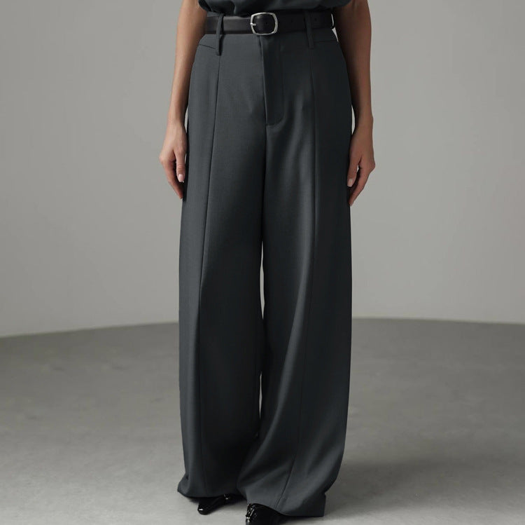 Sleeveless Vest Pullover Top And Loose-fitting Trousers Two-piece Set NorixaFashion.com