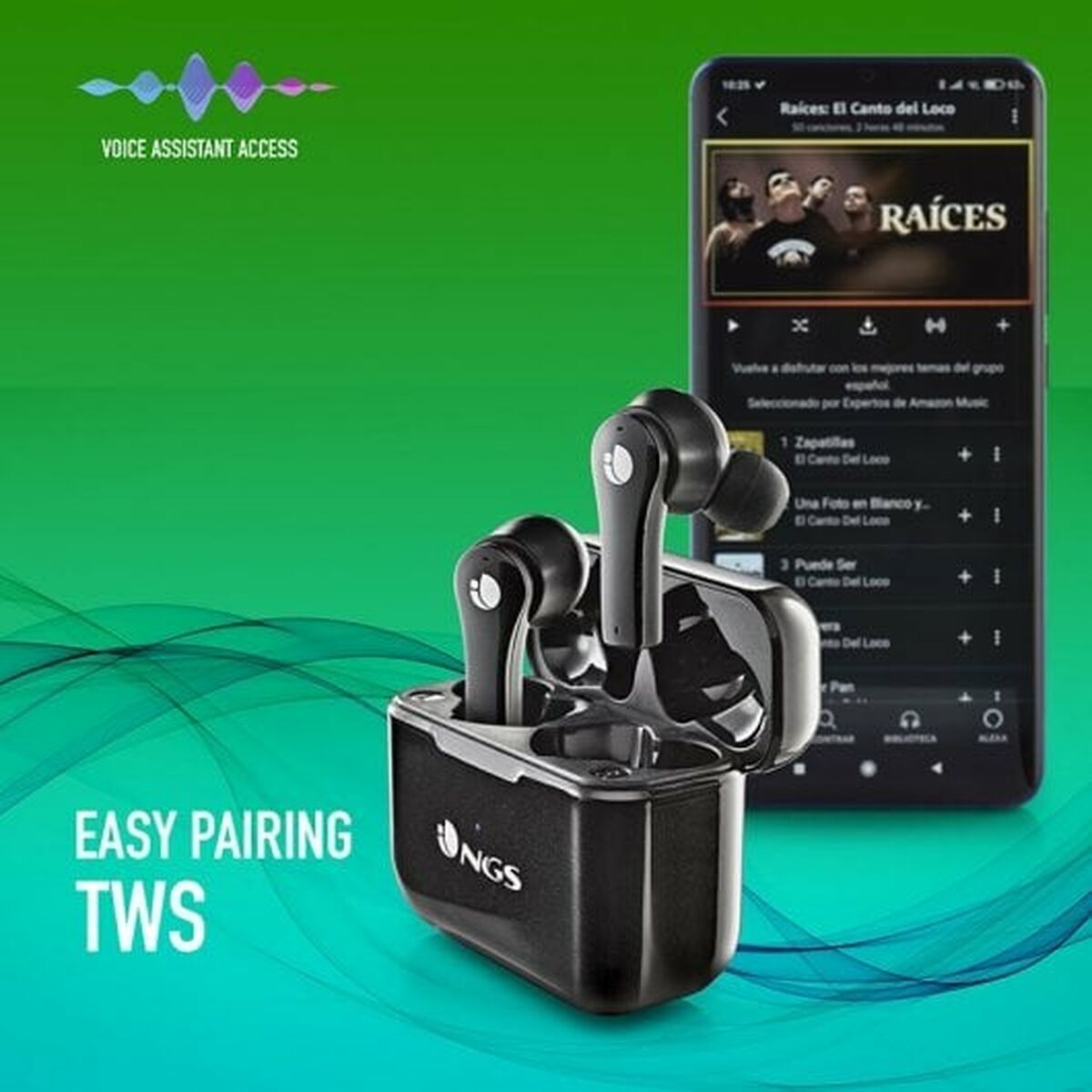 Bluetooth Headphones NGS ARTICA BLOOM LuxuryLifeWay Online Store
