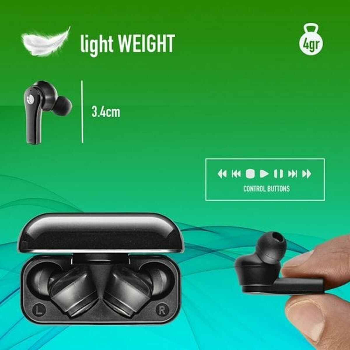 Bluetooth Headphones NGS ARTICA BLOOM LuxuryLifeWay Online Store