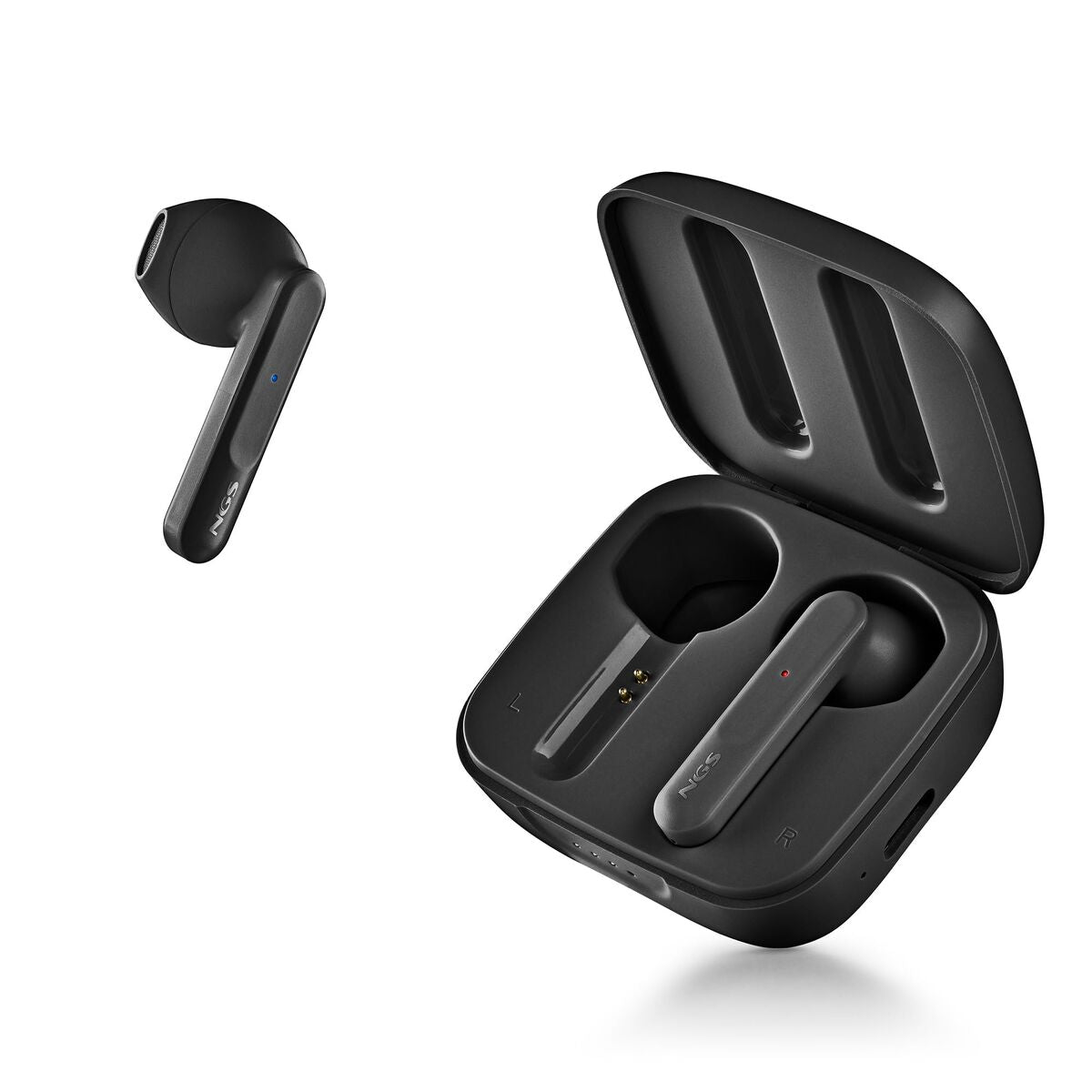 Headphone with Microphone NGS ARTICAMOVEBLACK Black LuxuryLifeWay Online Store