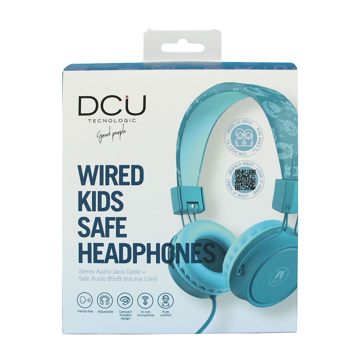 Headphones DCU SAFE Blue LuxuryLifeWay Online Store