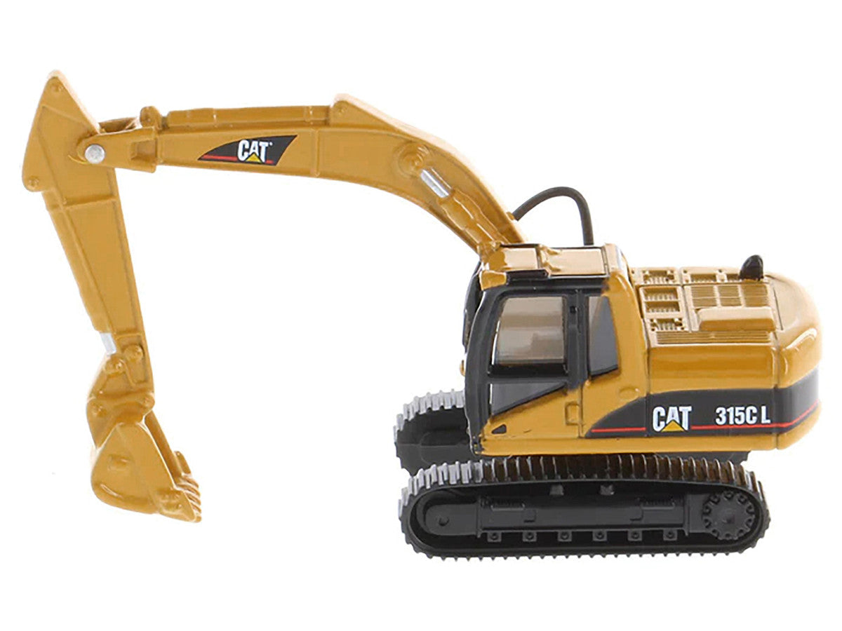 CAT Caterpillar 315C L Hydraulic Excavator Yellow 1/87 (HO) Diecast Model by Diecast Masters LuxuryLifeWay Online Store