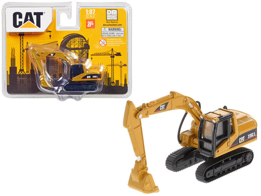 CAT Caterpillar 315C L Hydraulic Excavator Yellow 1/87 (HO) Diecast Model by Diecast Masters LuxuryLifeWay Online Store