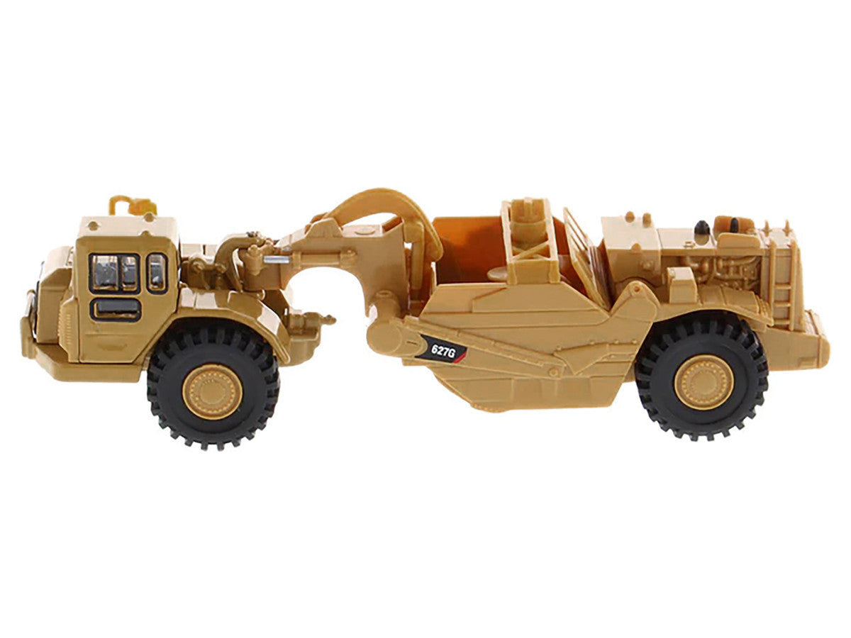 CAT Caterpillar 627G Auger Scraper Yellow 1/87 (HO) Diecast Model by Diecast Masters LuxuryLifeWay Online Store