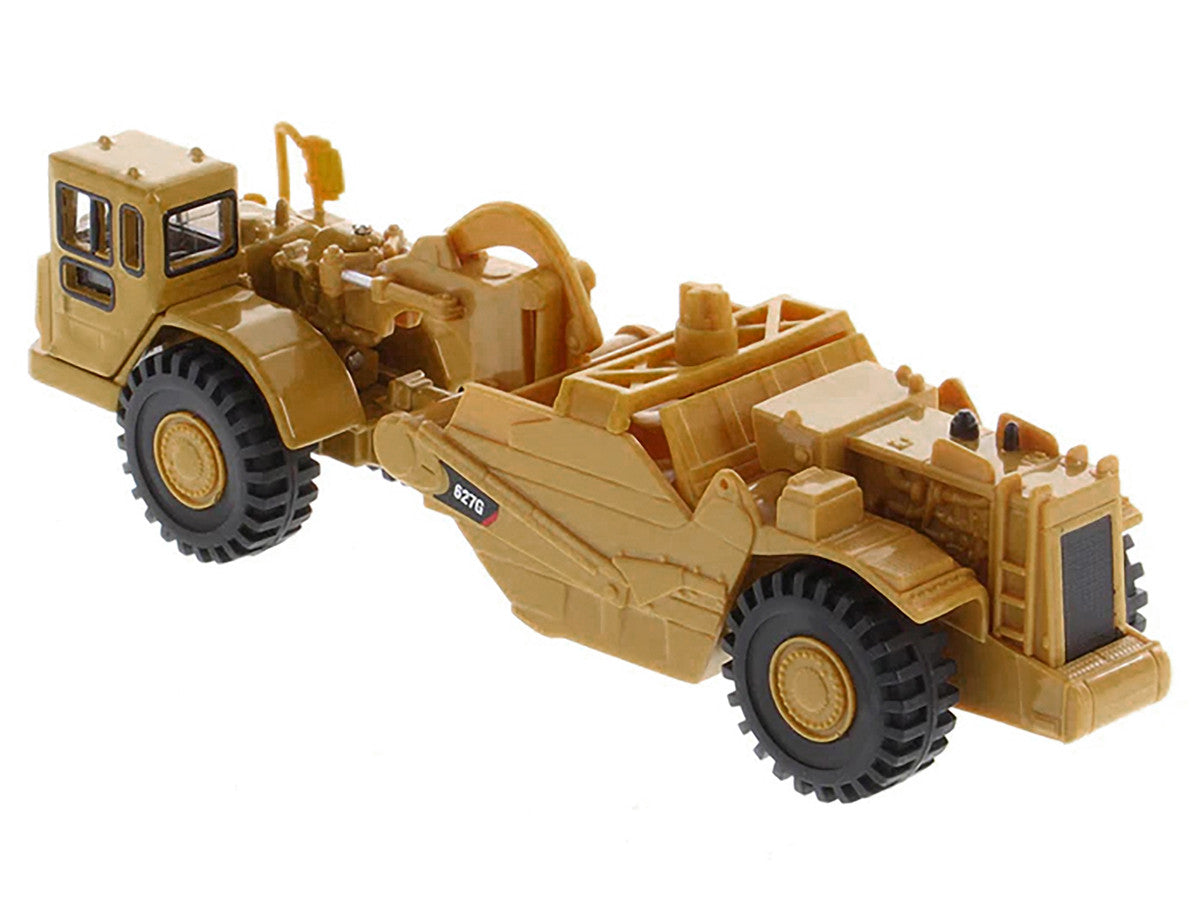 CAT Caterpillar 627G Auger Scraper Yellow 1/87 (HO) Diecast Model by Diecast Masters LuxuryLifeWay Online Store