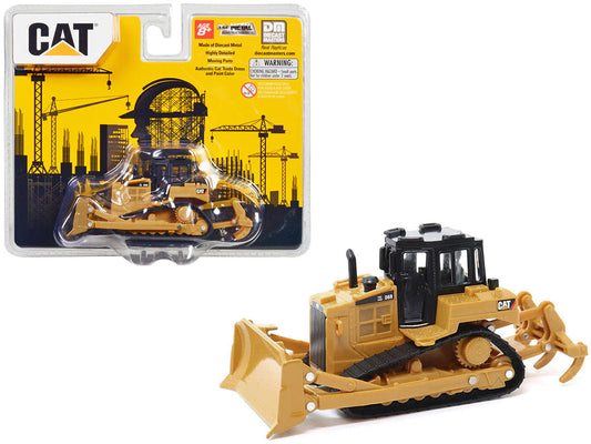 CAT Caterpillar D6R Track-Type Tractor Yellow and Black 1/64 Diecast Model by Diecast Masters LuxuryLifeWay Online Store