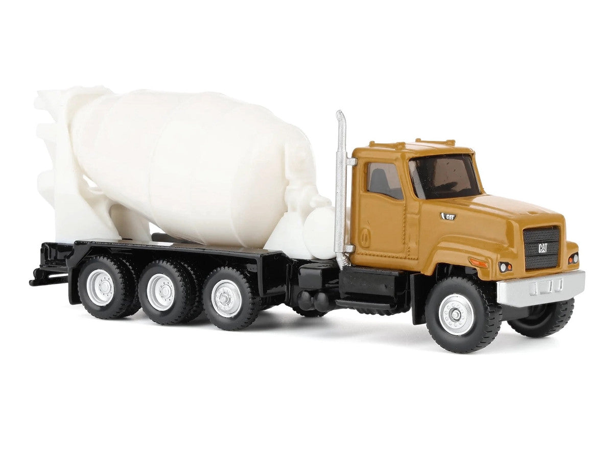 CAT Caterpillar CT681 Concrete Mixer Yellow 1/87 (HO) Diecast Model by Diecast Masters LuxuryLifeWay Online Store