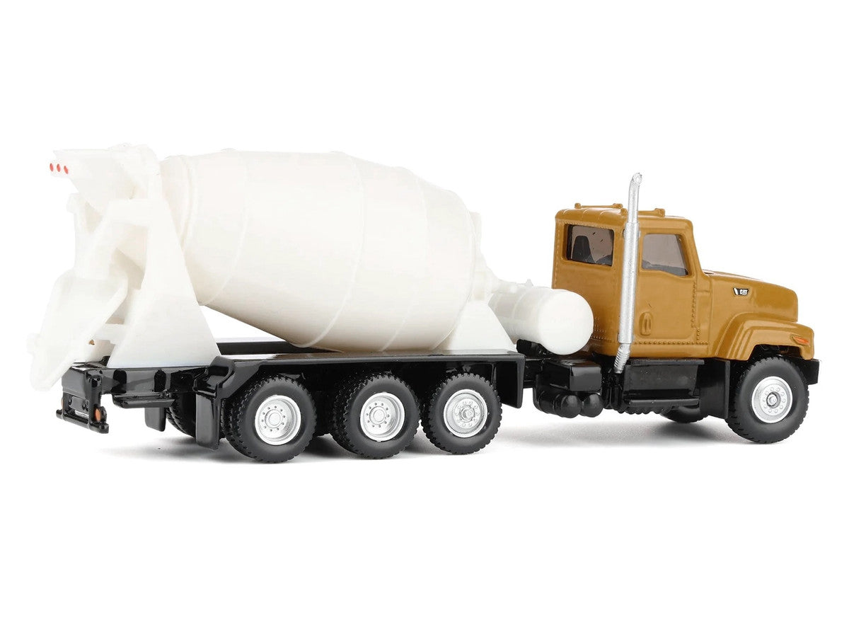 CAT Caterpillar CT681 Concrete Mixer Yellow 1/87 (HO) Diecast Model by Diecast Masters LuxuryLifeWay Online Store