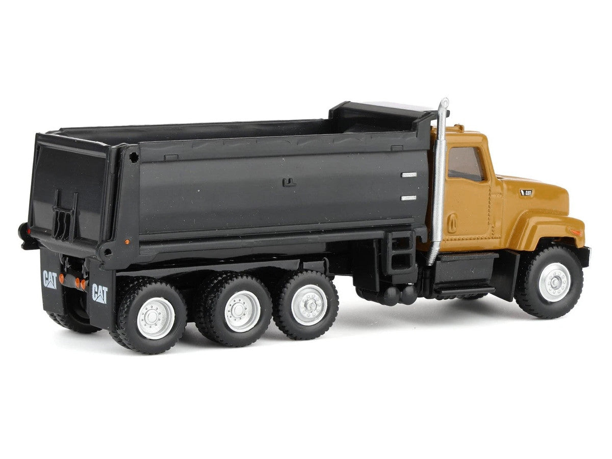 CAT Caterpillar CT681 Dump Truck Yellow 1/87 (HO) Diecast Model by Diecast Masters LuxuryLifeWay Online Store