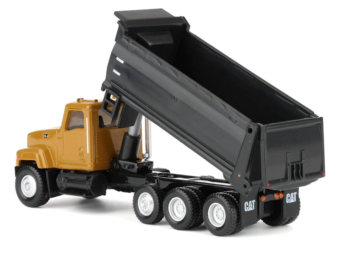 CAT Caterpillar CT681 Dump Truck Yellow 1/87 (HO) Diecast Model by Diecast Masters LuxuryLifeWay Online Store