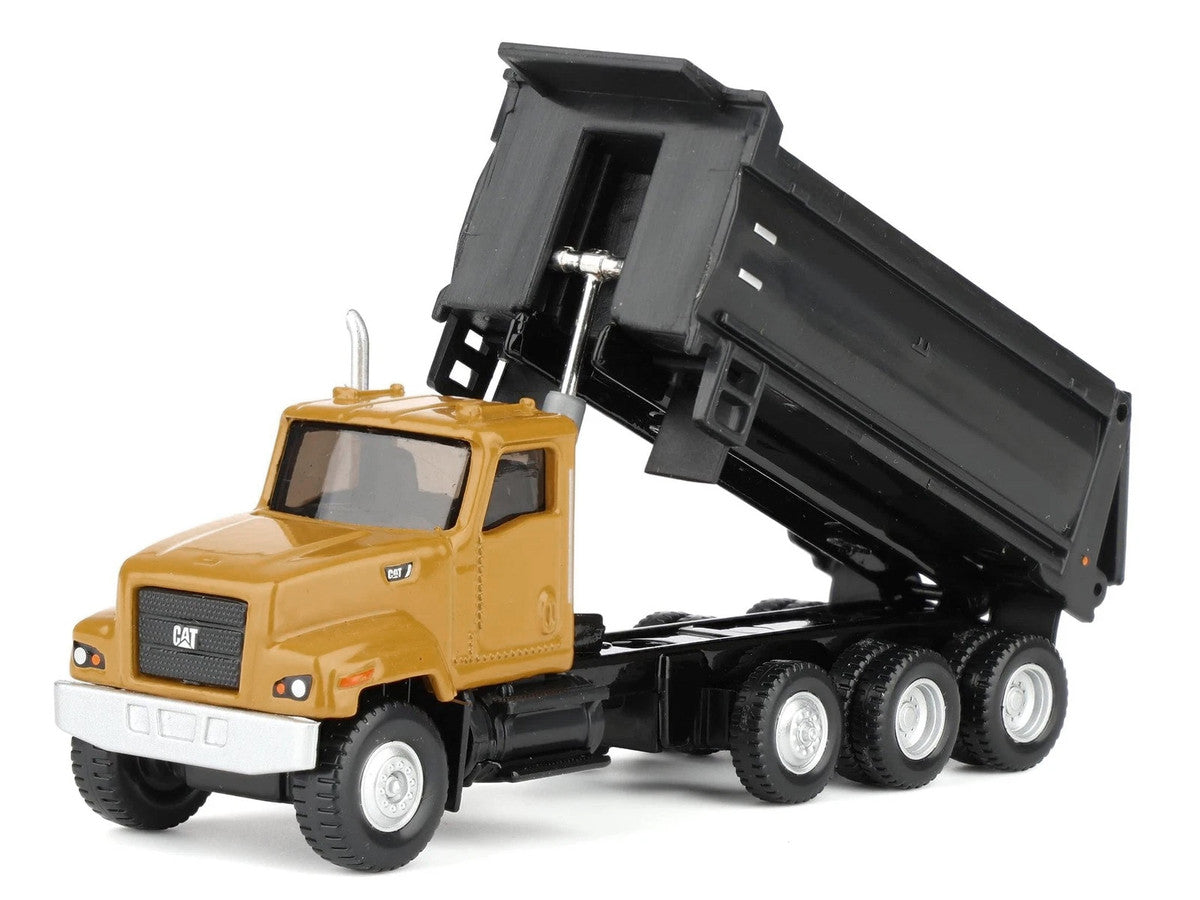 CAT Caterpillar CT681 Dump Truck Yellow 1/87 (HO) Diecast Model by Diecast Masters LuxuryLifeWay Online Store
