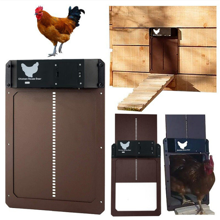 Coop Pet Door Automatic Chicken Coop Pets Fashion