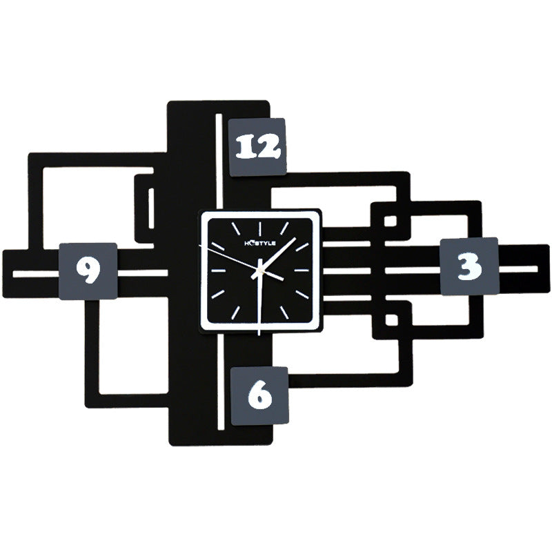 Home Creative Silent Personalized Wall Clock PearlNestDecor.com