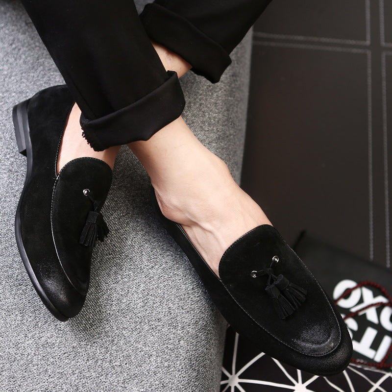 Men's Leather Pea Shoes Best YouTube Store