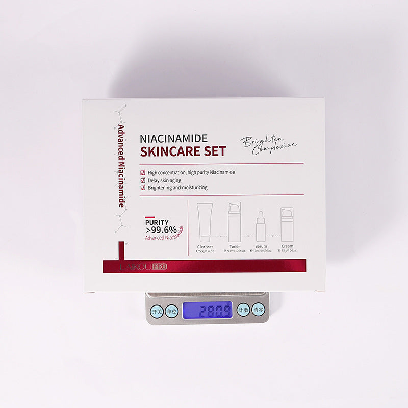 Nicotinamide 4-piece Set Moisturizing And Beautiful