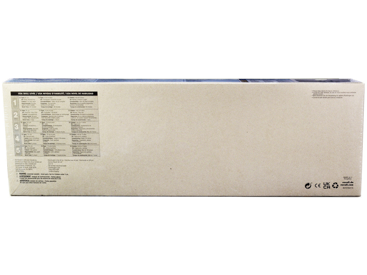 Level 4 Model Kit USS Arizona Pacific Fleet Battleship "Memorial to the Tragedy of Pearl Harbor" 1/426 Scale Model by Revell LuxuryLifeWay Online Store