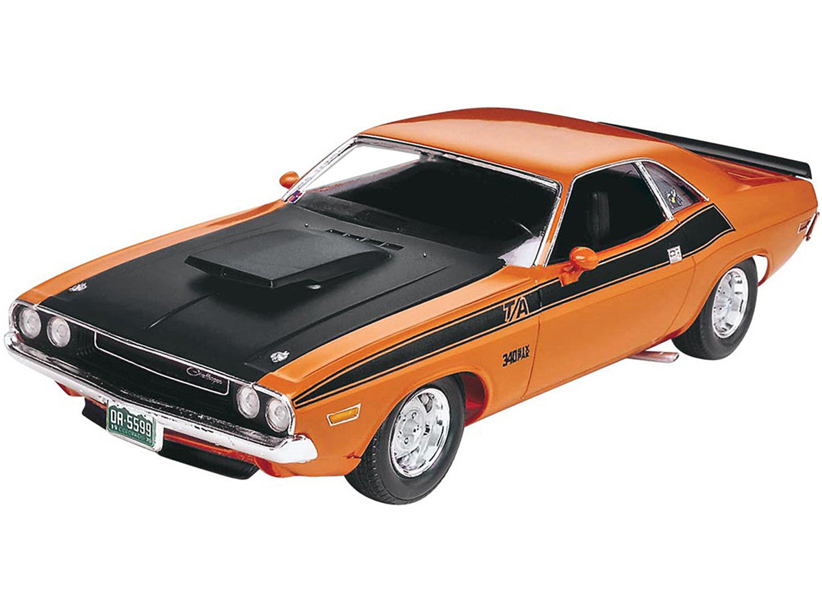 Level 4 Model Kit 1970 Dodge Challenger T/A "Streetburner" 2-in-1 Kit 1/24 Scale Model by Revell LuxuryLifeWay Online Store