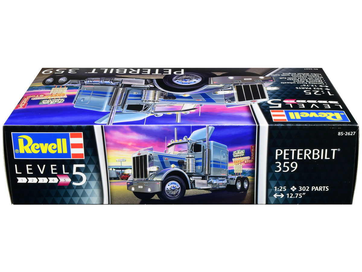 Level 5 Model Kit Peterbilt 359 Truck Tractor 1/25 Scale Model by Revell LuxuryLifeWay Online Store
