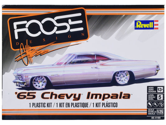 Level 5 Model Kit 1965 Chevrolet Impala "Foose Designed" 1/25 Scale Model by Revell LuxuryLifeWay Online Store