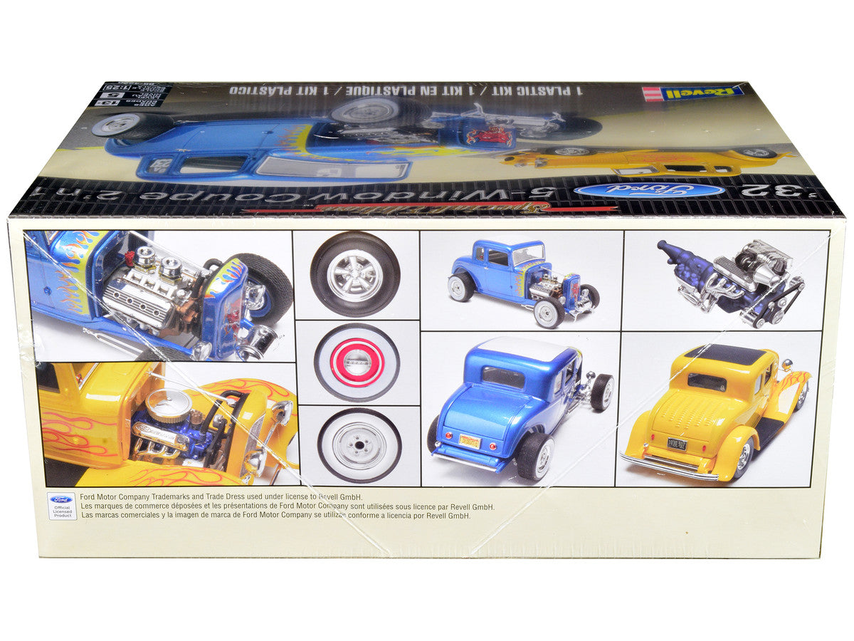 Level 5 Model Kit 1932 Ford 5-Window Coupe 2-in-1 Kit 1/25 Scale Model by Revell LuxuryLifeWay Online Store