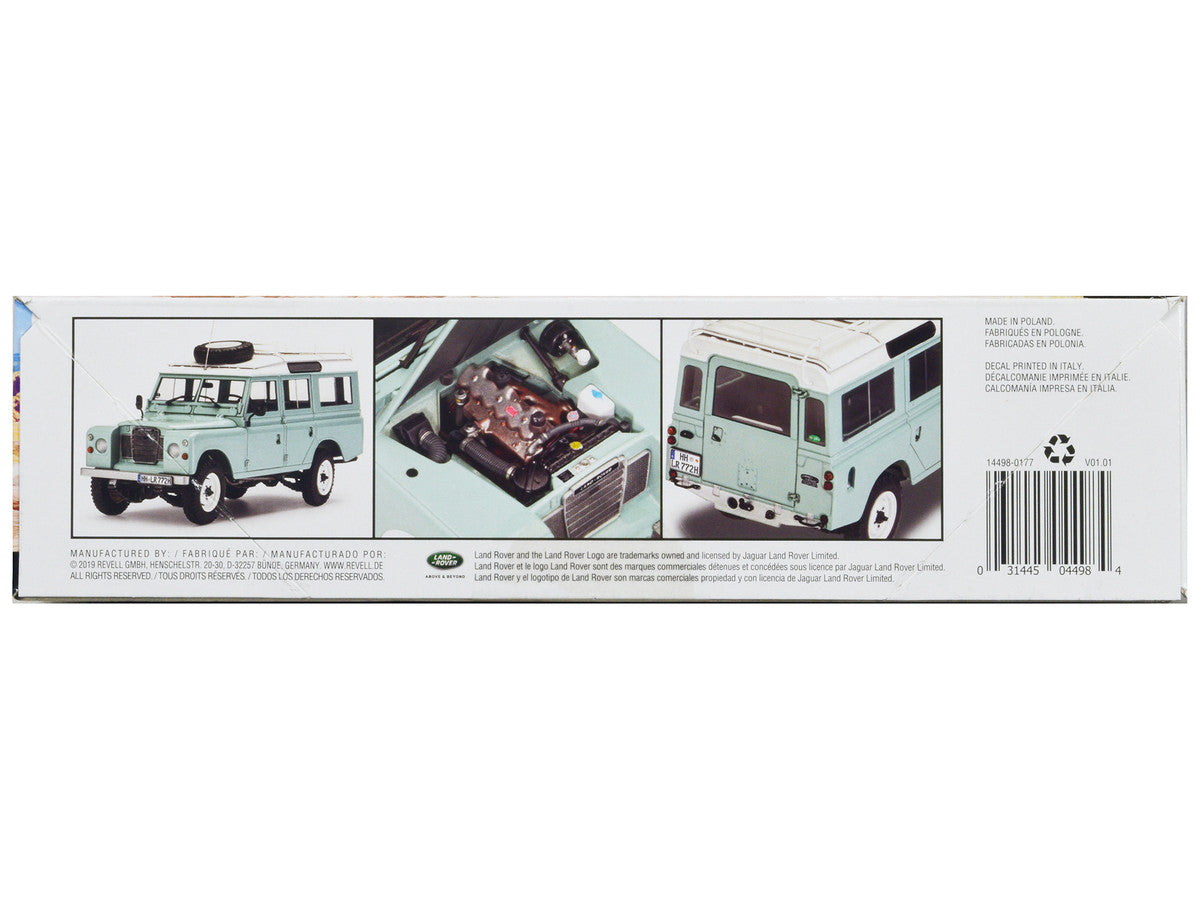 Level 5 Model Kit Land Rover Series III 109 Long Wheelbase Station Wagon 1/24 Scale Model by Revell LuxuryLifeWay Online Store