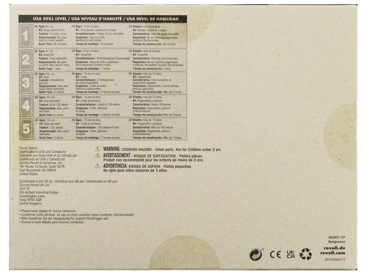 Level 5 Model Kit Land Rover Series III 109 Long Wheelbase Station Wagon 1/24 Scale Model by Revell LuxuryLifeWay Online Store