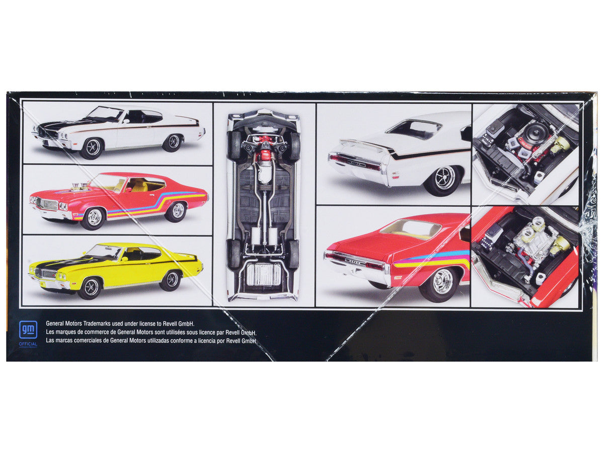 Level 4 Model Kit 1970 Buick GSX 2-in-1 Kit 1/24 Scale Model by Revell LuxuryLifeWay Online Store