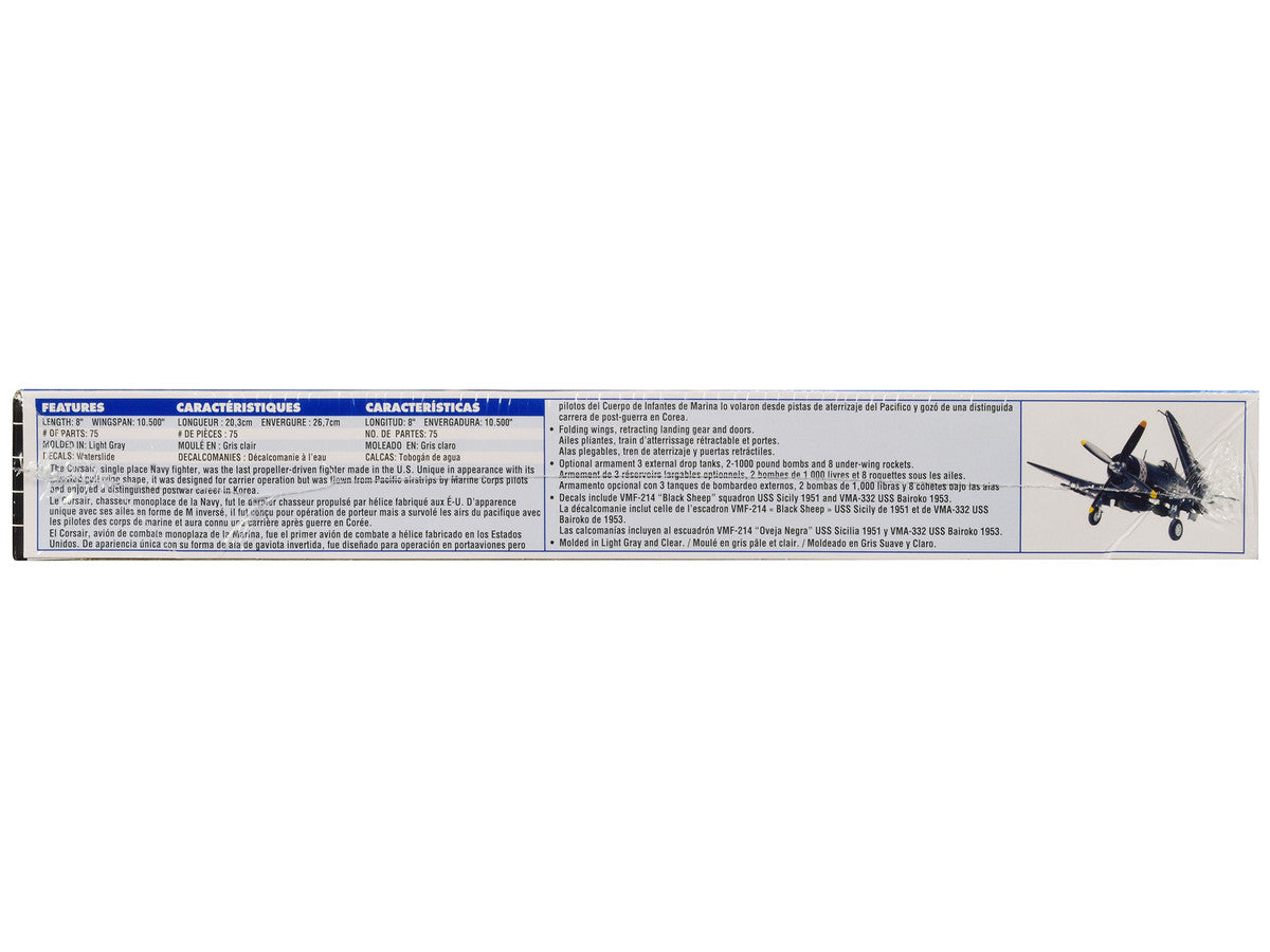 Level 4 Model Kit Vought F4U-4 Corsair Fighter Aircraft 1/48 Scale Model by Revell LuxuryLifeWay Online Store