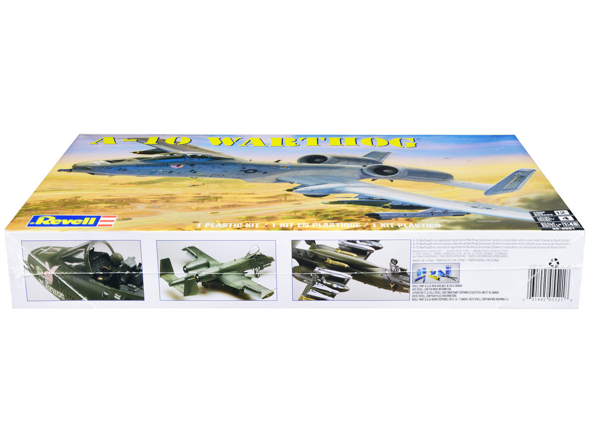 Level 4 Model Kit Fairchild Republic A-10 Warthog (Thunderbolt II) Aircraft 1/48 Scale Model by Revell LuxuryLifeWay Online Store