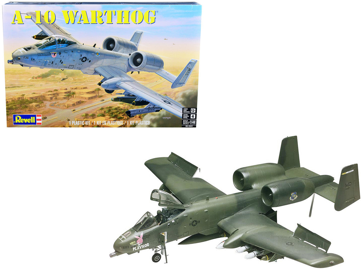 Level 4 Model Kit Fairchild Republic A-10 Warthog (Thunderbolt II) Aircraft 1/48 Scale Model by Revell LuxuryLifeWay Online Store