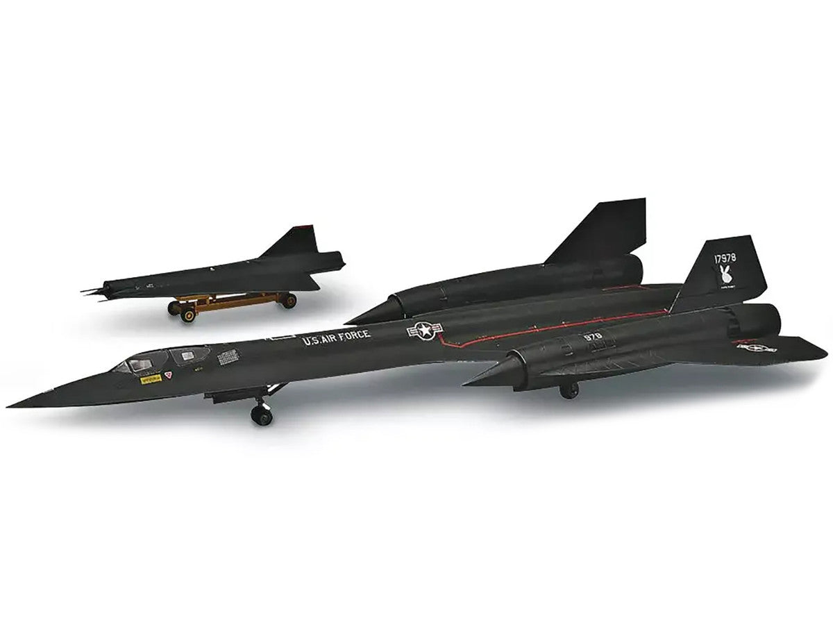 Level 4 Model Kit Lockheed SR-71 Blackbird Reconnaissance Aircraft 1/72 Scale Model by Revell LuxuryLifeWay Online Store
