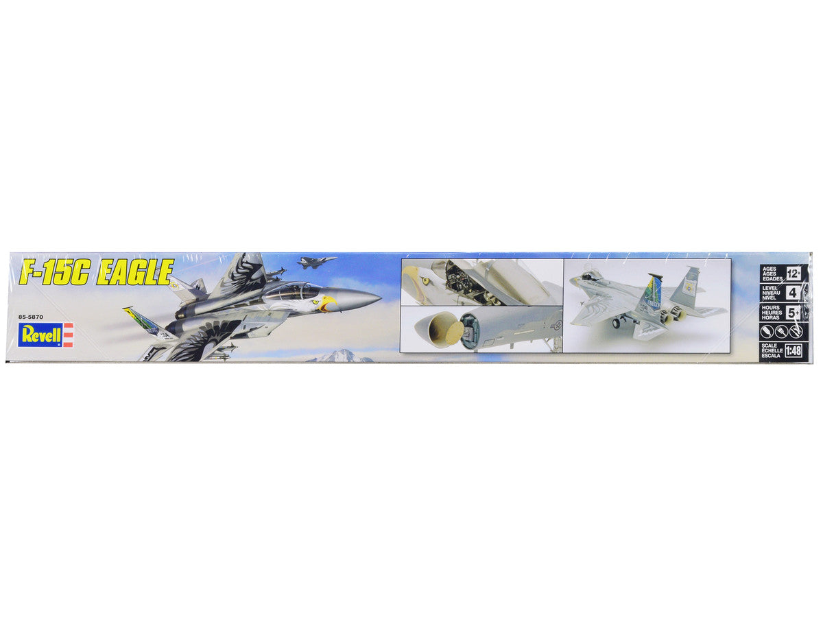Level 4 Model Kit McDonnell Douglas F-15C Eagle Fighter Aircraft 1/48 Scale Model by Revell LuxuryLifeWay Online Store
