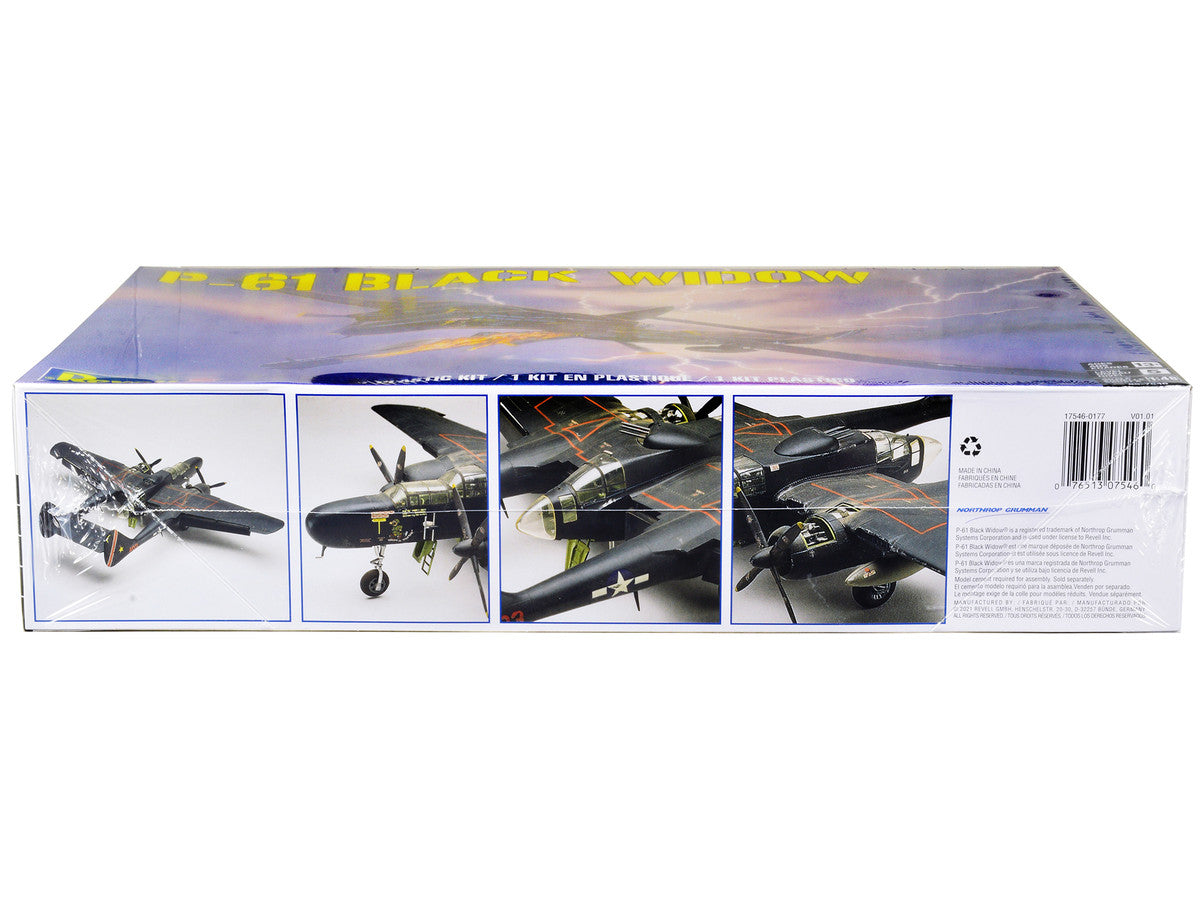 Level 5 Model Kit P-61 Black Widow Fighter Plane 1/48 Scale Model by Revell LuxuryLifeWay Online Store