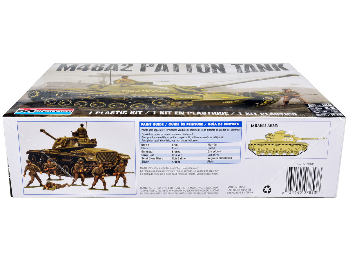 Level 4 Model Kit M48A2 Patton Tank 1/35 Scale Model by Revell LuxuryLifeWay Online Store
