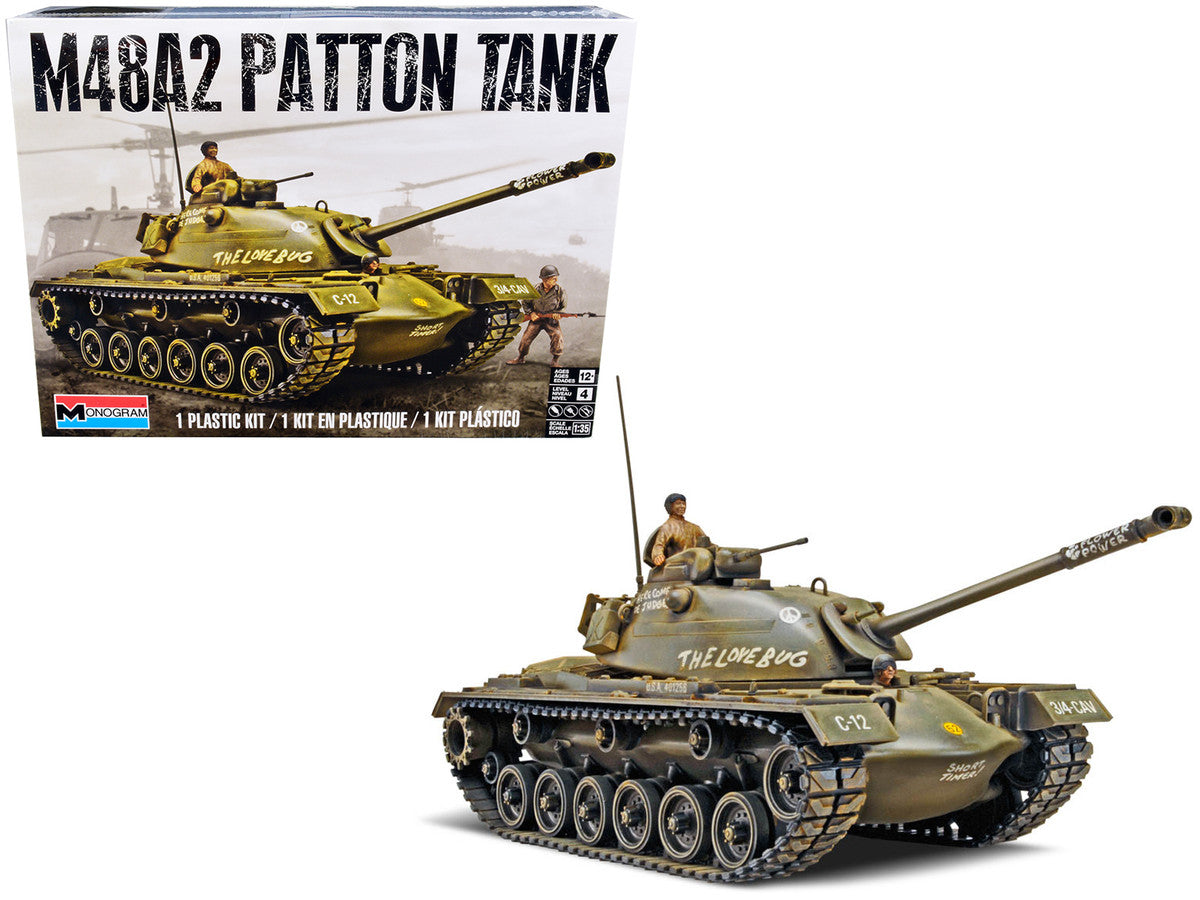 Level 4 Model Kit M48A2 Patton Tank 1/35 Scale Model by Revell LuxuryLifeWay Online Store