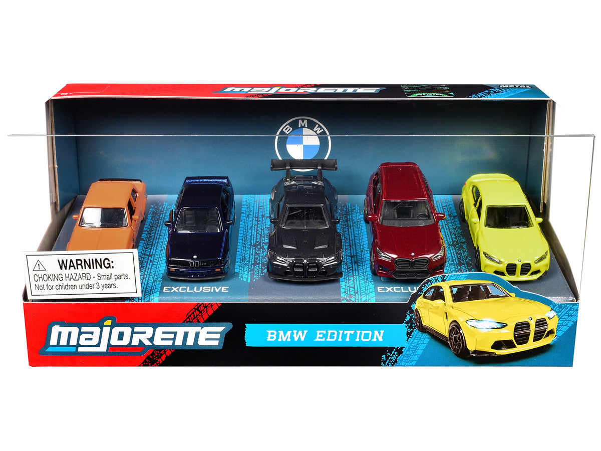 "BMW Edition" 5 Piece Set 1/64 Diecast Model Cars by Majorette LuxuryLifeWay Online Store