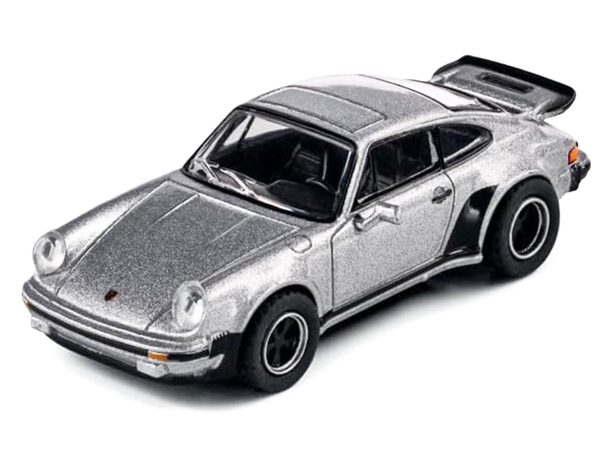 1975 Porsche 930 Turbo Silver Metallic "Collection" Series 1/64 Diecast Model Car by Majorette LuxuryLifeWay Online Store