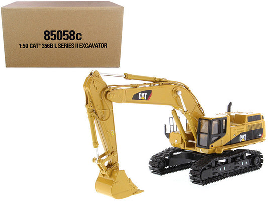 CAT Caterpillar 365B L Series II Hydraulic Excavator with Two Figurines "Core Classics Series" 1/50 Diecast Model by Diecast Masters LuxuryLifeWay Online Store