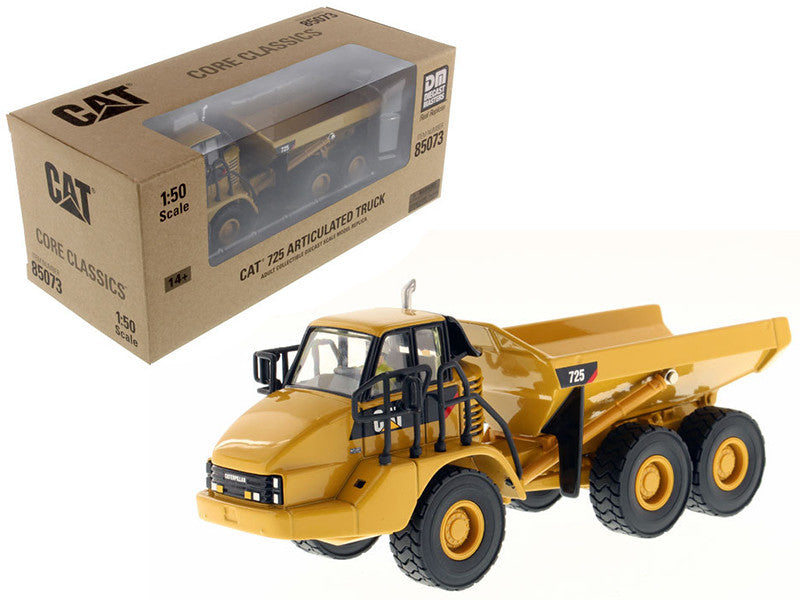 CAT Caterpillar 725 Articulated Truck with Operator "Core Classics Series" 1/50 Diecast Model by Diecast Masters LuxuryLifeWay Online Store