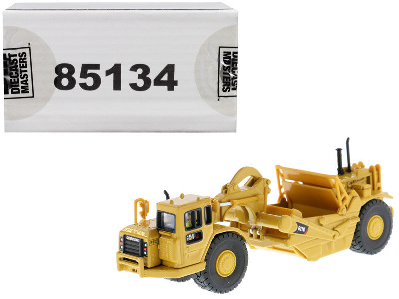 CAT Caterpillar 627G Wheeled Scraper Tractor with Operator "High Line" Series 1/87 (HO) Scale Diecast Model by Diecast Masters LuxuryLifeWay Online Store