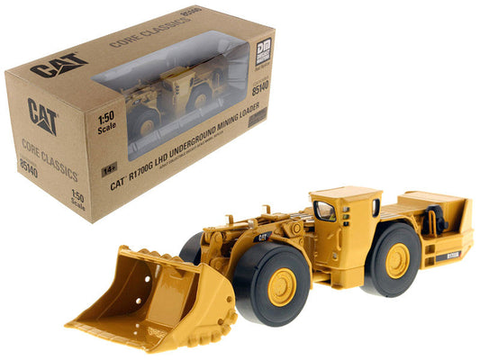 CAT Caterpillar R1700G Underground Mining Loader with Operator "Core Classics" Series 1/50 Diecast Model by Diecast Masters LuxuryLifeWay Online Store
