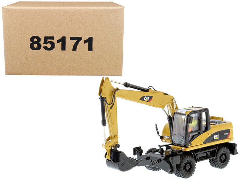 CAT Caterpillar M316D Wheel Excavator with Operator "Core Classics Series" 1/50 Diecast Model  by Diecast Masters LuxuryLifeWay Online Store